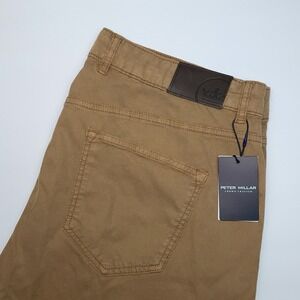 NEW Peter Millar Wayfare Pants Men's 38x32 Crown Crafted 5 Pocket Tailored Fit